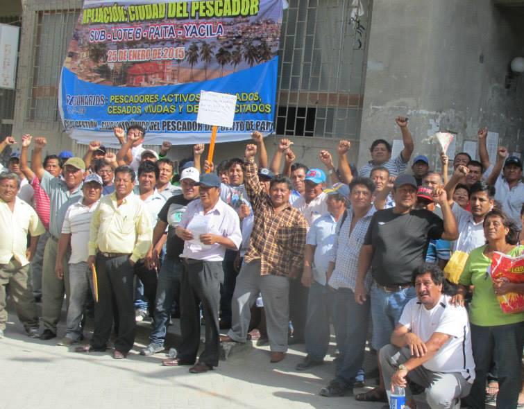 pescadores toman caja pescador