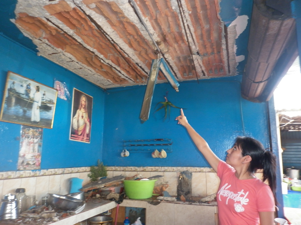 Techo caído San José 1