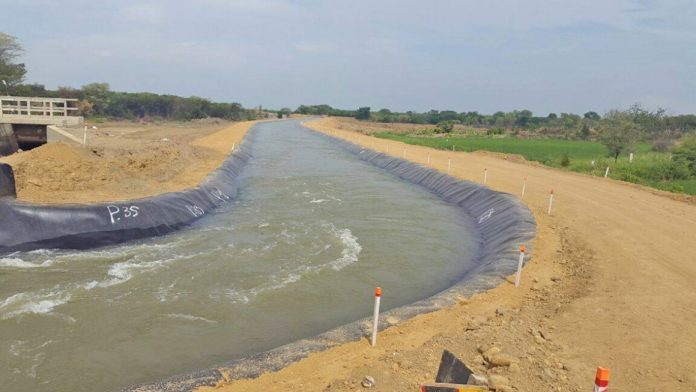 canal paralelo valle Chira