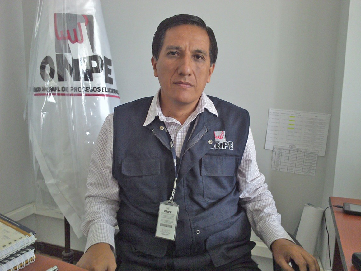coordinador regional ONPE