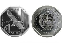 BCR pone en circulación moneda de S/ 1 alusiva al cóndor andino