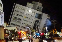 Terremoto en Taiwán: 2 muertos y 202 heridos