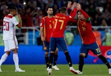 España empata 2-2 con Marruecos y termina liderando el Grupo B