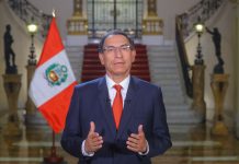 Presidente Vizcarra dirigirá mensaje a la nación tras archivo de adelanto de elecciones