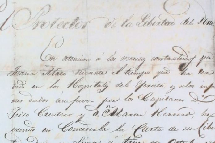 manuscrito-don-jose-san-martin