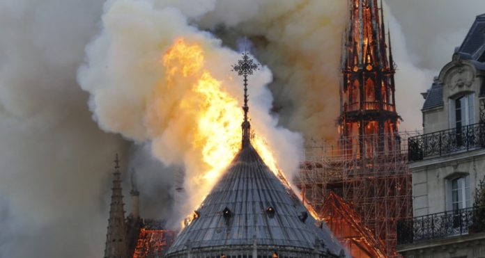 FRANCE-FIRE-NOTRE DAME