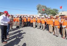 Ministro de Defensa supervisa en Piura equipos de atención rápida ante un sismo