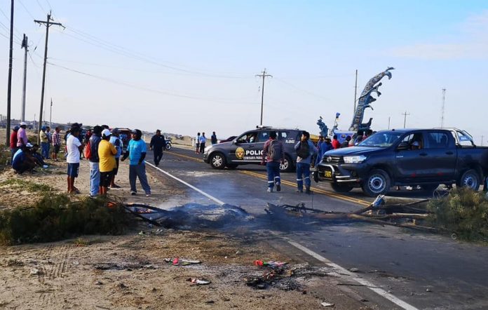 Paro en Parachique 2020