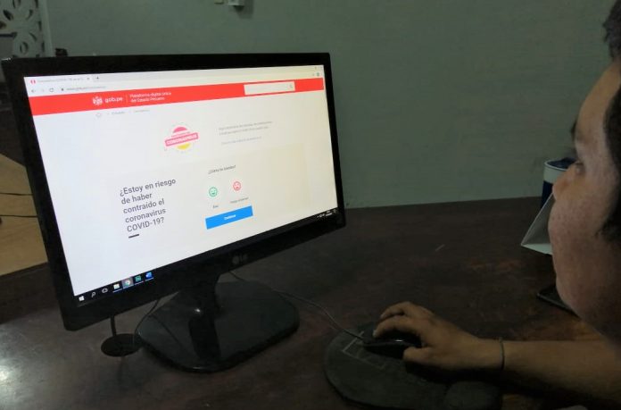 tamizaje web coronavirus