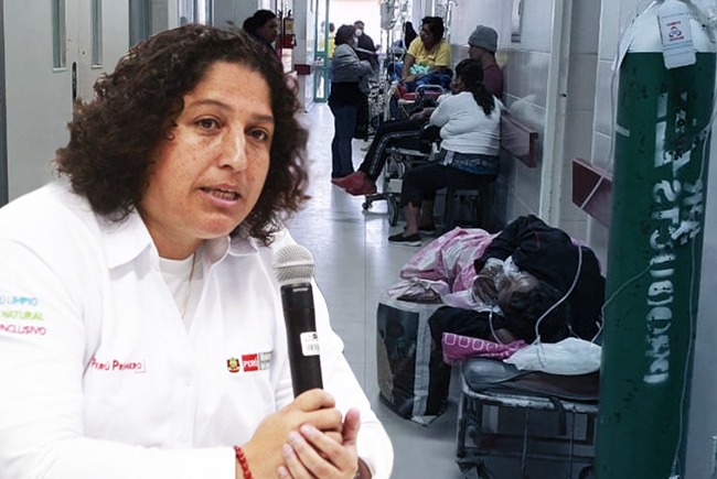 ministra de ambiente y salud en Piura