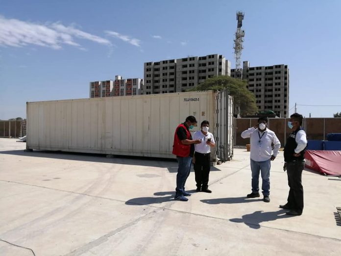 contenedores hospital