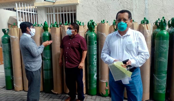 Campaña balones de oxígeno