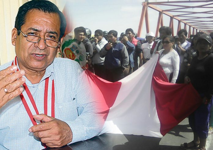 Maricultores y consejero Virgilio Ayala