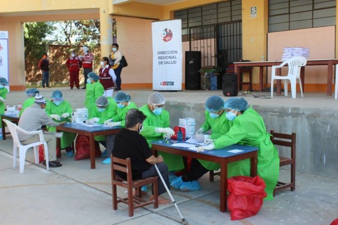 coronavirus casos DIRESA