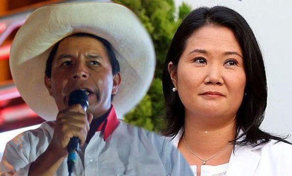 pedro castillo y keiko