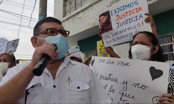 javier silva carnero - papá víctima