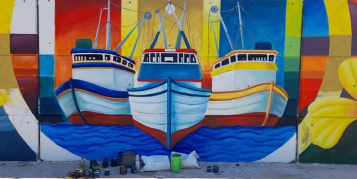 mural letirá becará