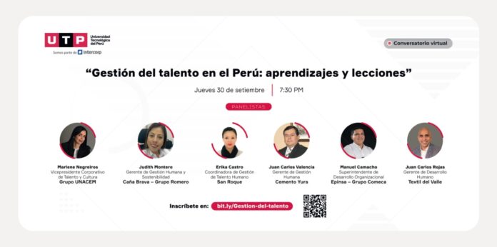 Líderes de Gestión del Talento del Perú compartirán aprendizajes y lecciones