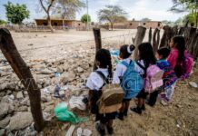 Docentes y padres de familia marcharán exigiendo la reconstrucción de I.E N°15116 La Rita