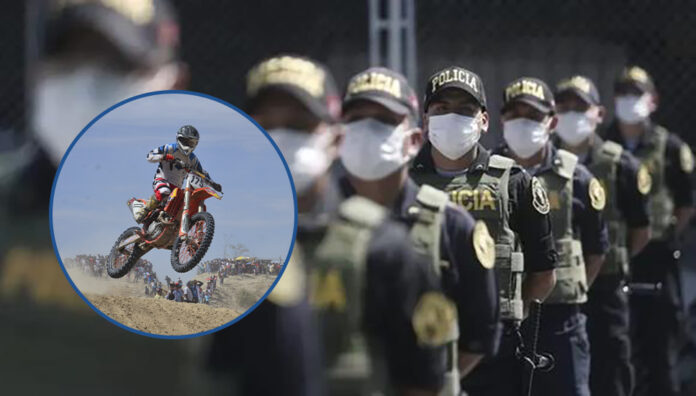 POLICIA BUSQUEDA - MOTOCROS