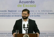 Congreso de Chile aprueba Acuerdo de Escazú sobre defensa del medioambiente