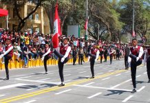 Cierran Av. San Martín por desfile escolar regional este 24 de julio