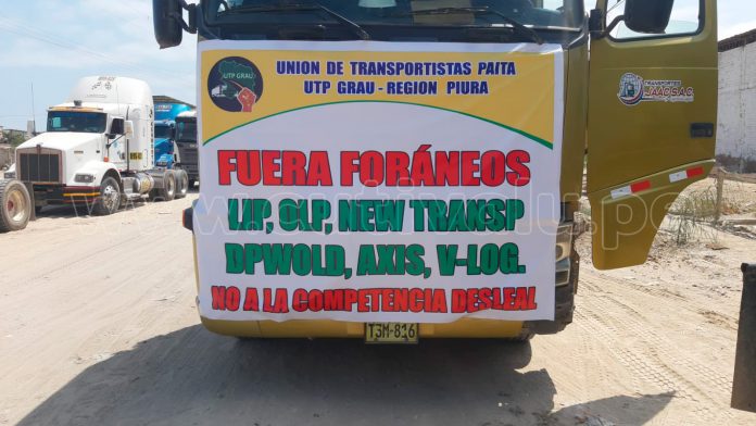 paro de transportistas