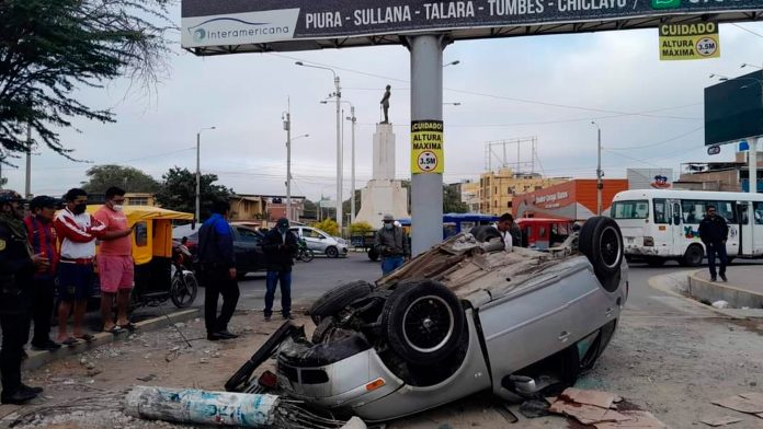 Accidente en Piura