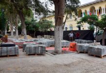 Piura: alcalde evalúa sancionar a empresa que ejecuta obra en Plaza de Armas por incumplir plazos