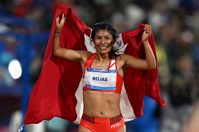 Luz Mery Rojas medalla de oro