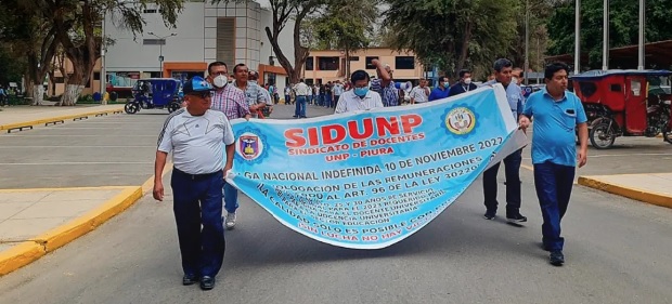 Piura: docentes de la UNP suspenden huelga nacional indefinida