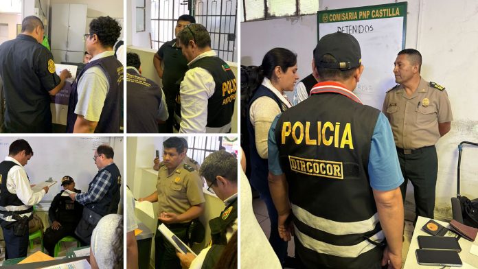 Fiscalía allanó Comisaría de Castilla por investigación a 5 agentes