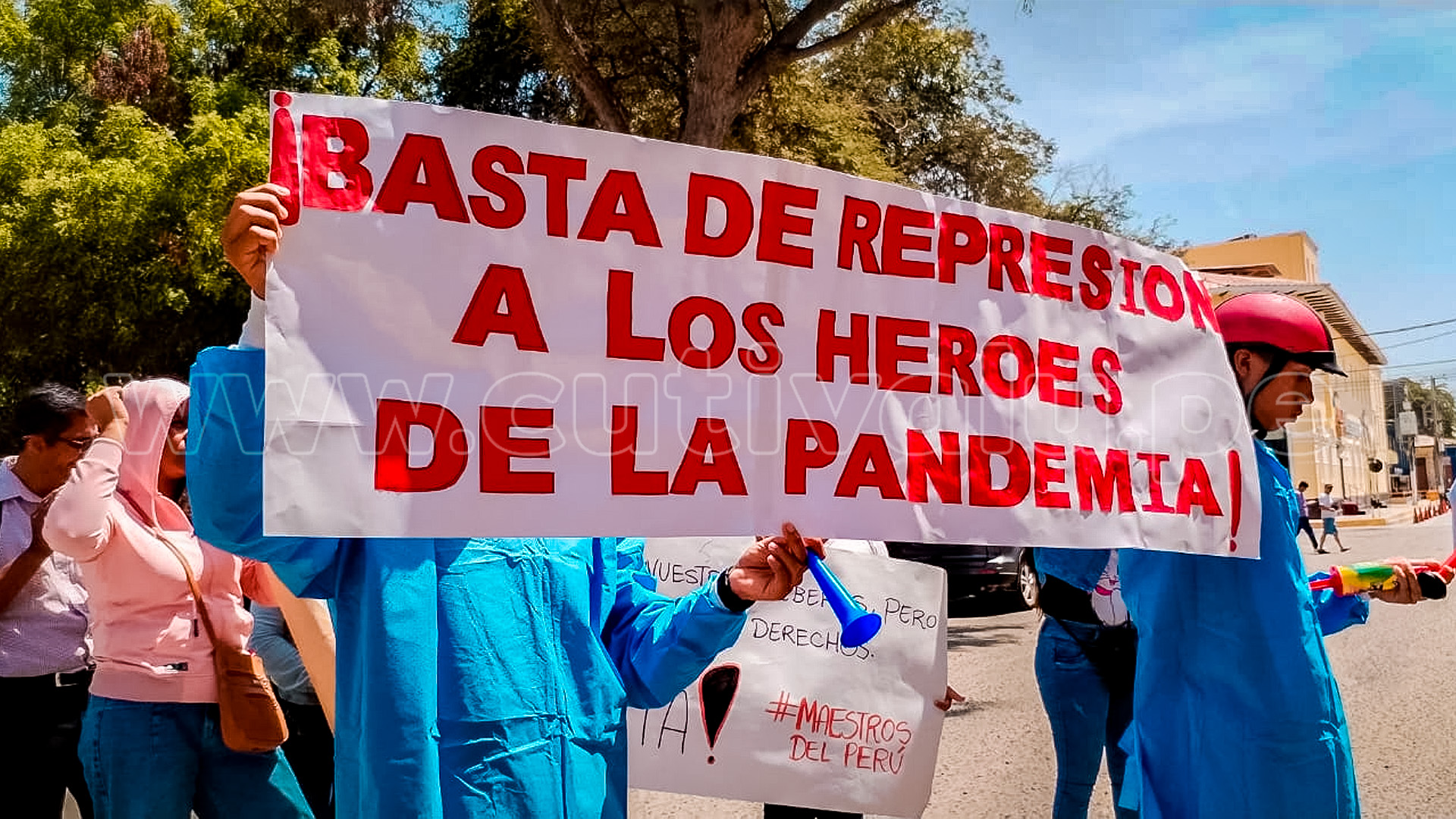 Piura: Más de 5 mil trabajadores ex CAS COVID-19 exigen nombramiento