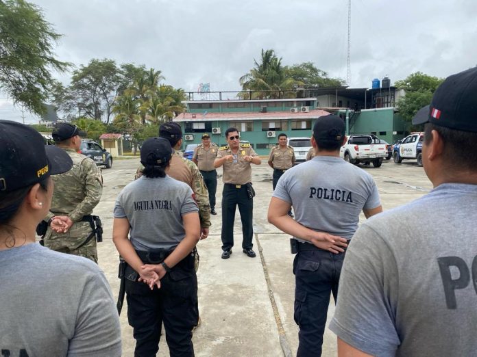 Piura: capacitan a policías del nuevo "Escuadrón Escorpión"