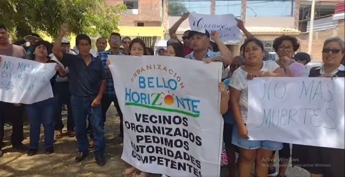 Vecinos de la Urb. Bello Horizonte exigen patrullaje: "Todos los días hay asaltos"