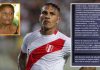 Paolo Guerrero no jugará para UCV por amenazas contra su madre