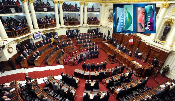 Congreso adquiere celulares de alta gama para asistencia y votación