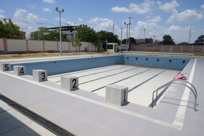 Piura: anuncian rehabilitación de piscina municipal de La Videnita
