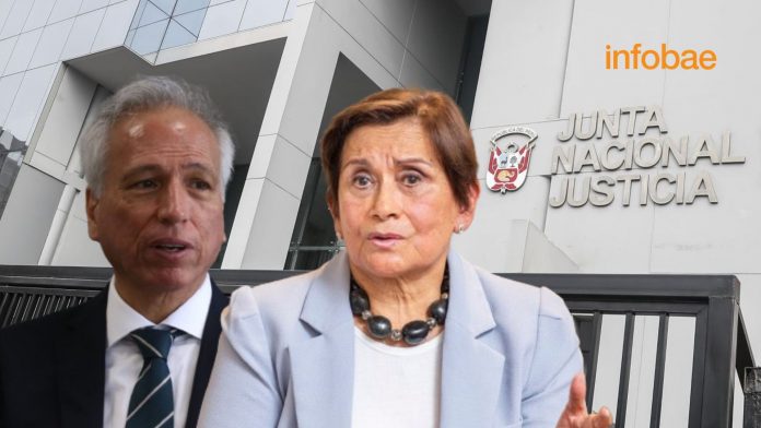 Aldo Vásquez e Inés Tello vuelven a la JNJ, tras suspensión de inhabilitación Aldo Vásquez e Inés Tello vuelven a la JNJ, tras suspensión de inhabilitación