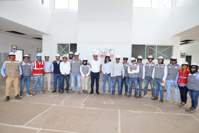 Centro de Salud de Tacalá presenta un avance del 72% Centro de Salud de Tacalá presenta un avance del 72%