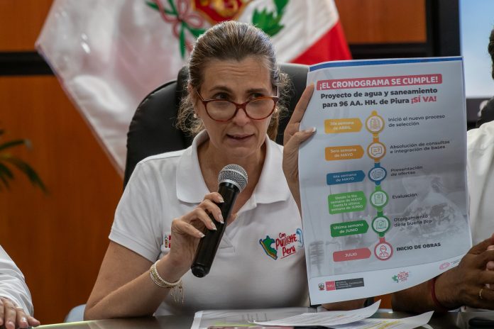 "Si este proceso tiene vicios de corrupción, me lo tumbo", afirma ministra de Vivienda sobre proyecto de 96 AA.HH.