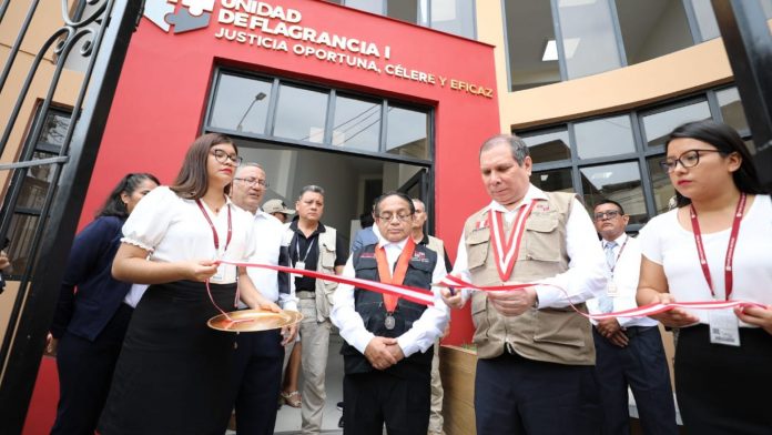 Unidad de Flagrancia de Sullana, inaugurada en enero 2024