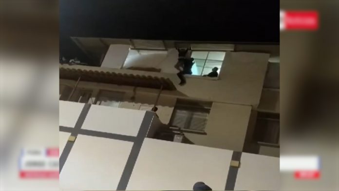 Trabajadora intentó lanzarse desde el tercer piso de una casa para no ser violada