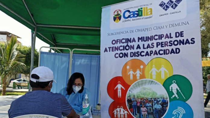 Comuna de Castilla no ejecutó más de medio millón de soles en favor de personas con discapacidad