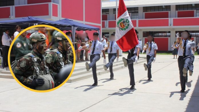 Colegios de Sullana recibirán instrucción militar para frenar ola de violencia, anuncia la UGEL