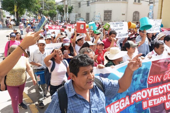 Piura espera la licitación del megaproyecto de agua de los 94 A.H.: "No damos para más"