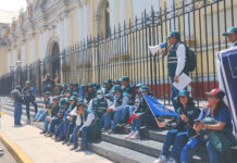 Huelga de SENASA: Trabajadores recorren las calles en todo el país Huelga de SENASA