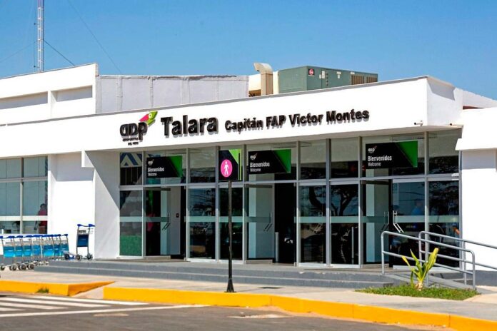Aeropuerto de Talara, región Piura. Difusión