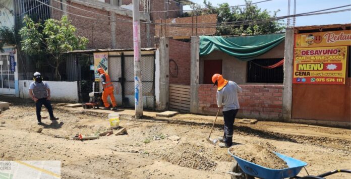 Consultarán ante el OSCE el destrabe de la obra de pistas y veredas del A.H. San Martín