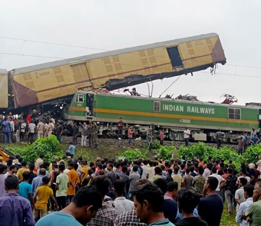 Accidente en la India